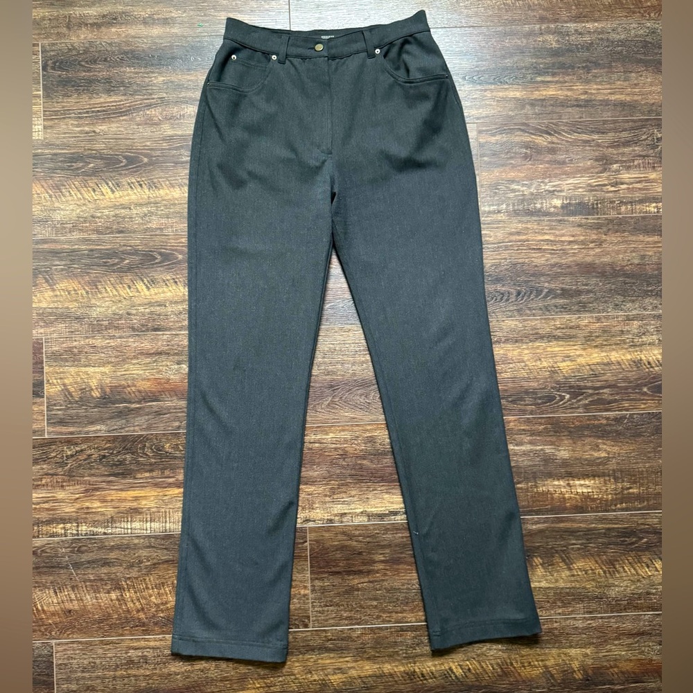 MaxMara Weekend Pants Straight Leg Gray 12